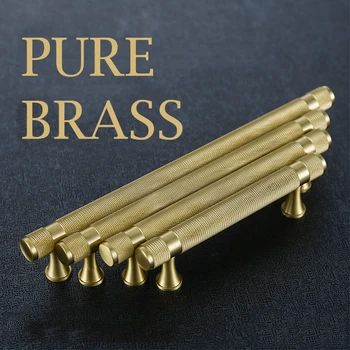 2.51"-10.07"/Knurled/Textured modern kitchen cabinet knobs and handles Drawer Pulls Bedroom Knobs Brass T Bar Cabinet Hardware
2.51"-10.07"/Knurled/Textured modern kitchen cabinet knobs and handles Drawer Pulls Bedroom Knobs Brass T Bar Cabinet Hardware