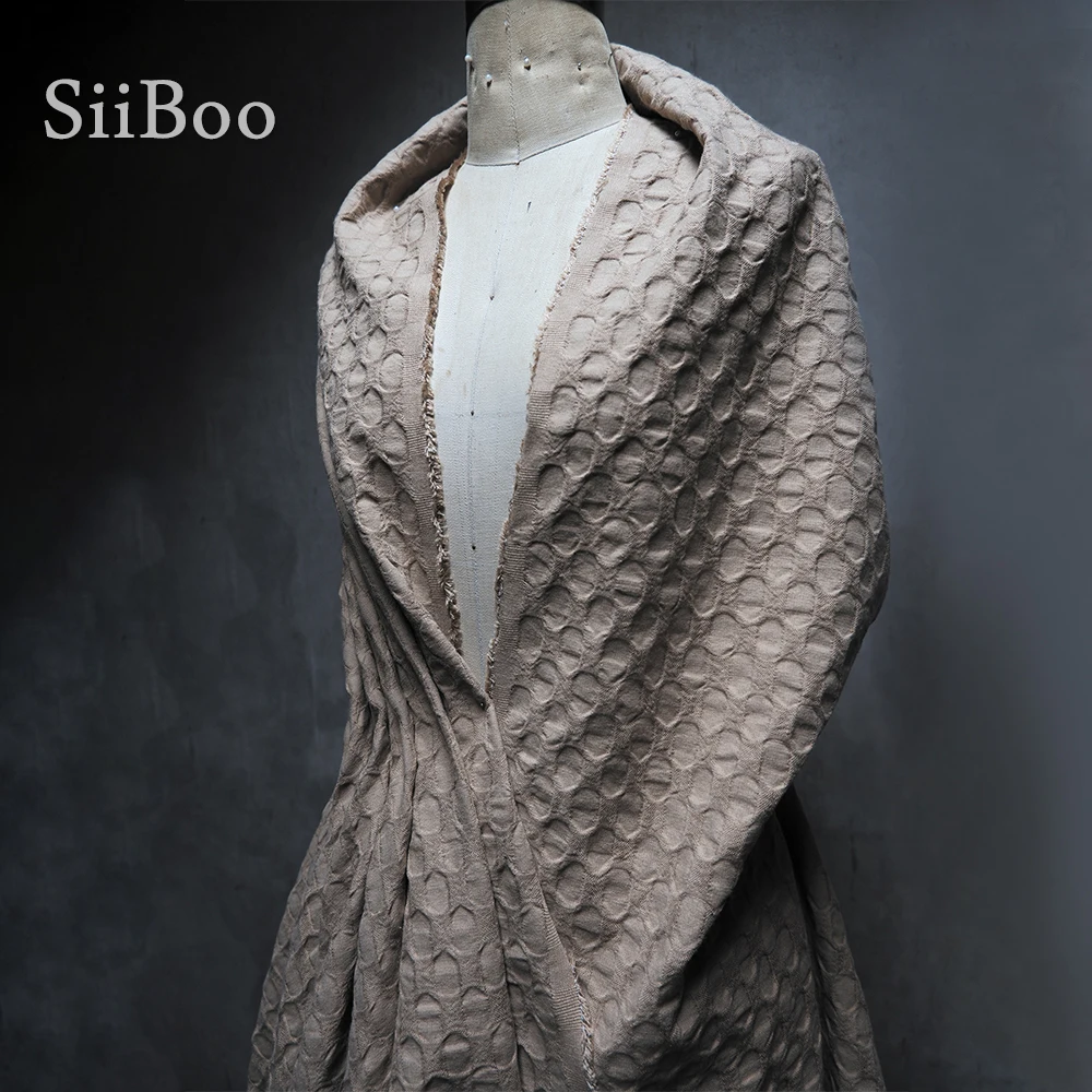 Siiboo, смеска шерсти и хлопка, ткань для женщин, зимнее платье, пальто, очень мягкое на ощупь с текстурой жаккардового плетения, качество изготовления sp6330
Siiboo, смеска шерсти и хлопка, ткань для женщин, зимнее платье, пальто, очень мягкое на ощупь с текстурой жаккардового плетения, качество изготовления sp6330