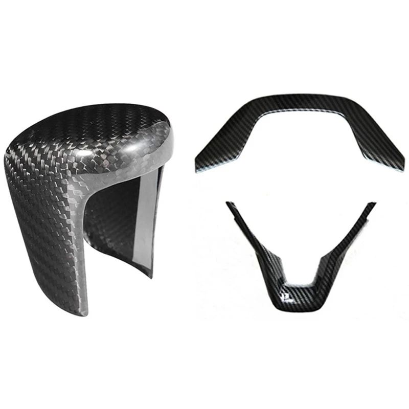 2Pcs Steering Wheel Frame Protector Cover Trim & 1Pcs Gear Head Decorative Cover Gear Head Cover
2Pcs Steering Wheel Frame Protector Cover Trim & 1Pcs Gear Head Decorative Cover Gear Head Cover