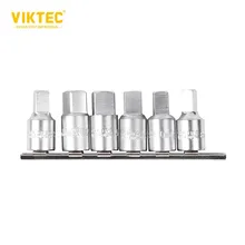 VT13198 6pcs 3/8" Drain Plug Key Set 8-14mm 
VT13198 6pcs 3/8" Drain Plug Key Set 8-14mm