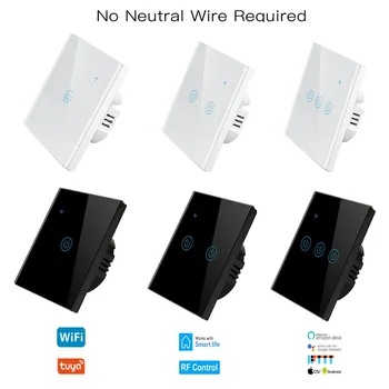 No Neutral Wire Required Smart Wifi Switch Remote Smart Home Wireless Panel Switch EU Standard Support Alexa Google Home
No Neutral Wire Required Smart Wifi Switch Remote Smart Home Wireless Panel Switch EU Standard Support Alexa Google Home