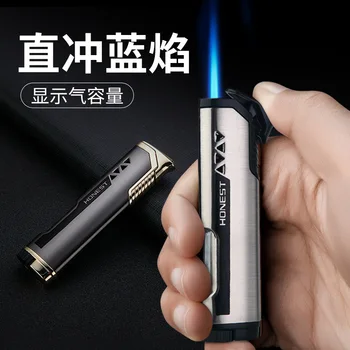 Jet Metal Torch Lighter Windproof Turbo Pipe Refillable Gas Lighter Butane Cigarette Cigar 1300 C Lighter Gadgets For Men New
Jet Metal Torch Lighter Windproof Turbo Pipe Refillable Gas Lighter Butane Cigarette Cigar 1300 C Lighter Gadgets For Men New