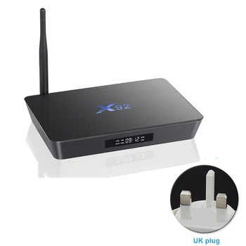 3GB+16GB X92 HD 4K*2K Amlogic S912 TV Box Media Player Android 7.1 4K Dual Mali-T820 Smart WIFI
3GB+16GB X92 HD 4K*2K Amlogic S912 TV Box Media Player Android 7.1 4K Dual Mali-T820 Smart WIFI
