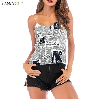 KANCOOLD Summer Vest Black L Letter Printed Casual Vests for Women Sleeveless Jacket Collar Harajuku Female Newspaper Vest
KANCOOLD Summer Vest Black L Letter Printed Casual Vests for Women Sleeveless Jacket Collar Harajuku Female Newspaper Vest