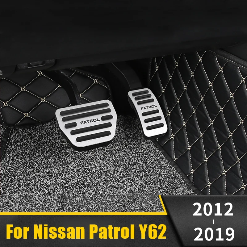 Car Accelerator Gas Pedal Brake Pedals Non Slip Pad Cover Case AT For Nissan Patrol Y62 2012 2013 2014 2015 2016 2017 2018 2019
Car Accelerator Gas Pedal Brake Pedals Non Slip Pad Cover Case AT For Nissan Patrol Y62 2012 2013 2014 2015 2016 2017 2018 2019