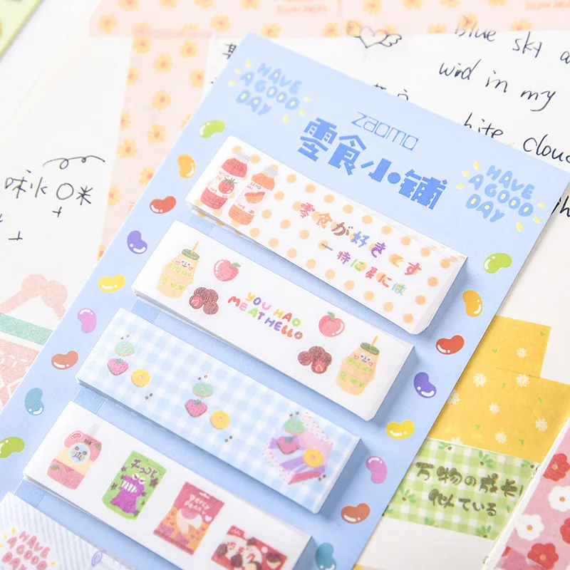 Sticky Notes Small Strip Marking Cute Salt Snacks Shop Fruit Animal Index Adhesive Paper Hand Note Paper Sticky
Sticky Notes Small Strip Marking Cute Salt Snacks Shop Fruit Animal Index Adhesive Paper Hand Note Paper Sticky