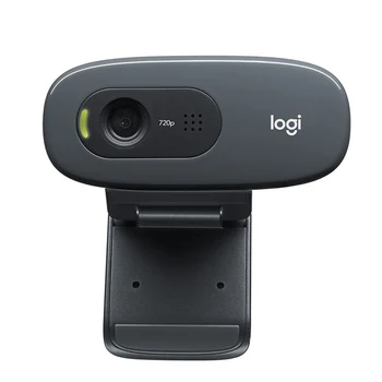 Original Logitech C270/C270i HD 720P Webcam Built-in Micphone USB 2.0 Free Drive Computer Camera for PC Laptop Video Calling
Original Logitech C270/C270i HD 720P Webcam Built-in Micphone USB 2.0 Free Drive Computer Camera for PC Laptop Video Calling