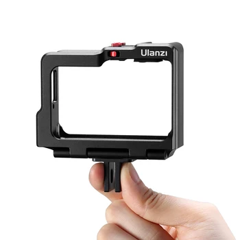 Ulanzi for Insta360 One R Metal Cage with Cold Shoe for Vlogging live LED Light Microphone Vlog Cage Insta360 Accessories
Ulanzi for Insta360 One R Metal Cage with Cold Shoe for Vlogging live LED Light Microphone Vlog Cage Insta360 Accessories