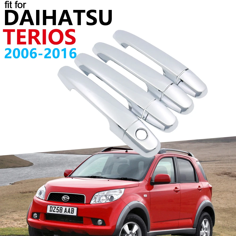 Door Handle Car Accessories for Daihatsu Terios Bego Eco Wild J200 F400 2006~2016 Chrome Handle Cover Trim Set Stickers 2015
Door Handle Car Accessories for Daihatsu Terios Bego Eco Wild J200 F400 2006~2016 Chrome Handle Cover Trim Set Stickers 2015