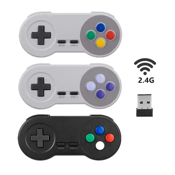 PC Gamepad Wireless Game Controller Joystick Joypad SNES for Windows 7/8/10 PC MAC Computer Raspberry Pi Retropie Controller
PC Gamepad Wireless Game Controller Joystick Joypad SNES for Windows 7/8/10 PC MAC Computer Raspberry Pi Retropie Controller