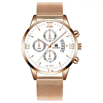 Luxury Business Men'S Rose Gold Watch Stainless Steel Mesh Band Quartz Date Wristwatch Male Man Fashion Militar Watches
Luxury Business Men'S Rose Gold Watch Stainless Steel Mesh Band Quartz Date Wristwatch Male Man Fashion Militar Watches