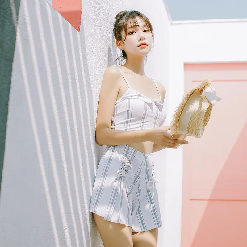 Korean Style Fresh GIRL'S Sent Split Type Two-Piece Sexy Simple Small Bust Gathering Spa Resort Bikini
Korean Style Fresh GIRL'S Sent Split Type Two-Piece Sexy Simple Small Bust Gathering Spa Resort Bikini