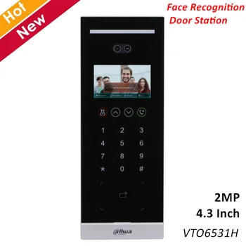 Dahua Face Recognition Door Station 4.3 Inch IPS Display 2MP CMOS Support Liveness Detection Video Intercoms Accessory VTO6531H
Dahua Face Recognition Door Station 4.3 Inch IPS Display 2MP CMOS Support Liveness Detection Video Intercoms Accessory VTO6531H