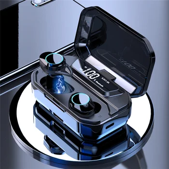 G02 TWS 5.0 Bluetooth 9D Stereo Earphone 3300mAh LED Smart Power Bank Wireless Earphones IPX7 Waterproof Earbuds Phone Holder
G02 TWS 5.0 Bluetooth 9D Stereo Earphone 3300mAh LED Smart Power Bank Wireless Earphones IPX7 Waterproof Earbuds Phone Holder