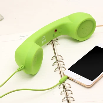 Vococal Vintage Anti Radiation Smartphone Mobile Phone Handset Receiver with Self-timer Function 3.5mm Interface Random Colors
Vococal Vintage Anti Radiation Smartphone Mobile Phone Handset Receiver with Self-timer Function 3.5mm Interface Random Colors