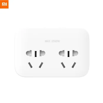 Original Xiaomi Mijia Power Strip Converter Portable Plug 2 Sockets 2 Individual Switches Fast Charging For Home Travel Adapter
Original Xiaomi Mijia Power Strip Converter Portable Plug 2 Sockets 2 Individual Switches Fast Charging For Home Travel Adapter