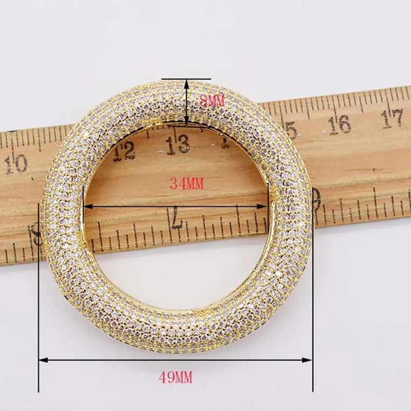 49mm Women's High Qualit CZ-inlaid Pearl Bracelet Buckle, necklace buckle, sweater chain connection buckle
49mm Women's High Qualit CZ-inlaid Pearl Bracelet Buckle, necklace buckle, sweater chain connection buckle
