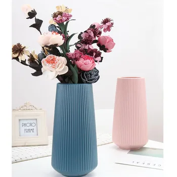 High Quality Creative Vase Home Decor Flower Vase for Homes Wet and Dry Planter Desk Decoration Imitation Ceramic Plastic Crafts
High Quality Creative Vase Home Decor Flower Vase for Homes Wet and Dry Planter Desk Decoration Imitation Ceramic Plastic Crafts