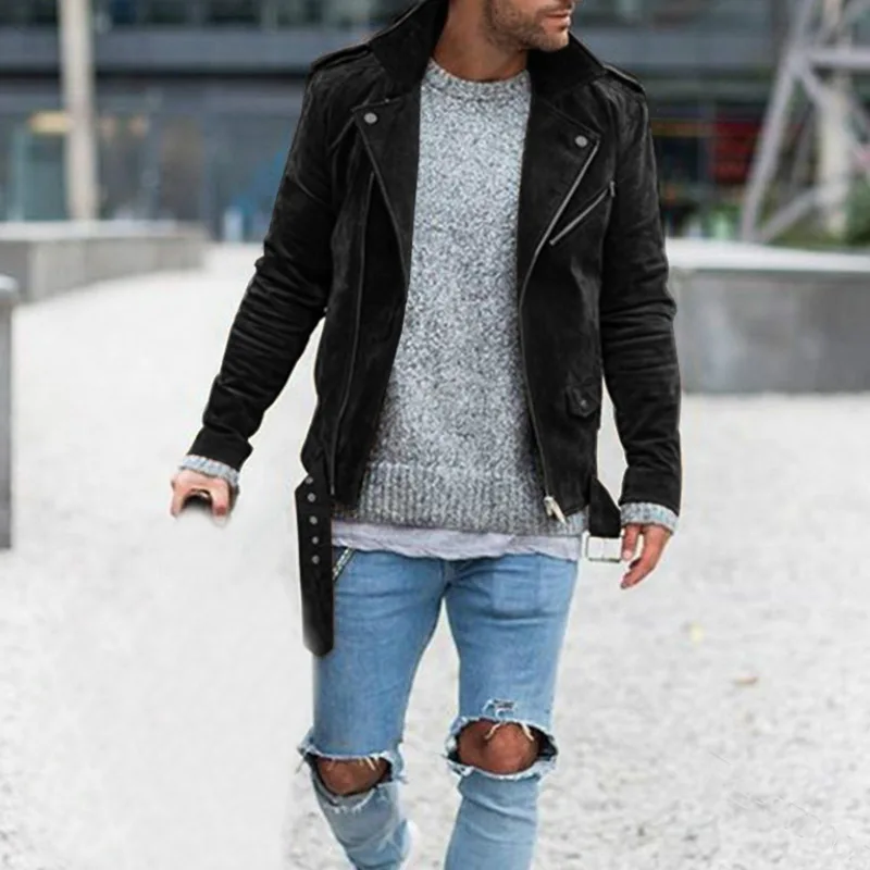 CYSINCOS New Winter Long Sleeve Suede Fabric Jacket Coat Men Outwear Zipper Sashes Overcoat Waterproof Windproof Chaqueta Hombre
CYSINCOS New Winter Long Sleeve Suede Fabric Jacket Coat Men Outwear Zipper Sashes Overcoat Waterproof Windproof Chaqueta Hombre