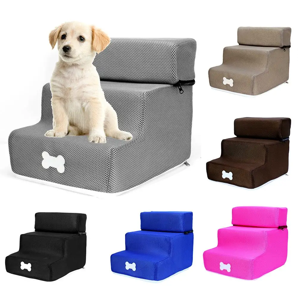 Pet Stair Steps Dog Cat Toy Detachable Three-story Removable Washable Mesh Cloth Sponge Ladder Dog Stair Interactive Toys 20E
Pet Stair Steps Dog Cat Toy Detachable Three-story Removable Washable Mesh Cloth Sponge Ladder Dog Stair Interactive Toys 20E