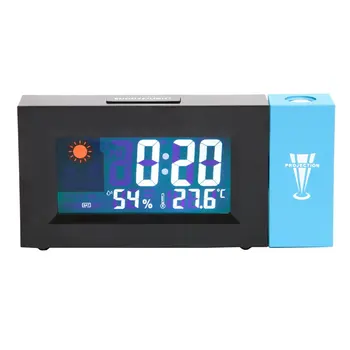 Electronic Digital LCD Desk Clock Temperature Humidity Monitor Clock Thermometer Hygrometer Weather Forecast Table Clock
Electronic Digital LCD Desk Clock Temperature Humidity Monitor Clock Thermometer Hygrometer Weather Forecast Table Clock