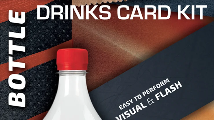 Drink Card KIT for Astonishing Bottle by Joao Miranda Magic Instructions trick | Игрушки и хобби