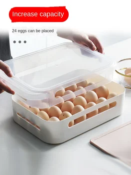 Refrigerator Egg Storage Box Fresh Food Refrigerator with Egg Rack To Support Box Storage Box Put Egg Tray
Refrigerator Egg Storage Box Fresh Food Refrigerator with Egg Rack To Support Box Storage Box Put Egg Tray