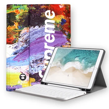 Removable Wireless Bluetooth Keyboard Smart Cover for iPad Pro10.5 2019 Air3 10.5 for iPad Gen7 10.2 case Drop Resistance
Removable Wireless Bluetooth Keyboard Smart Cover for iPad Pro10.5 2019 Air3 10.5 for iPad Gen7 10.2 case Drop Resistance