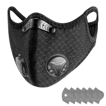 Breathable Cycling Mask With Filter Activated Carbon PM 2.5 Anti-Pollution Dustproof Washable Facemask Sport Face Mask
Breathable Cycling Mask With Filter Activated Carbon PM 2.5 Anti-Pollution Dustproof Washable Facemask Sport Face Mask