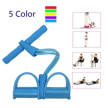 Sit-up Exercise Pull Rope 4-Tube Multifunction Fitness Slimming Resistance Bands Yoga Sports Foot Abdomen Trainer Equipment
Sit-up Exercise Pull Rope 4-Tube Multifunction Fitness Slimming Resistance Bands Yoga Sports Foot Abdomen Trainer Equipment