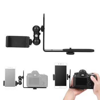 L-shape Camera Expansion Bracket with Phone Clip Magic Arm for Smartphone LED Light Microphone Monitor Photography Accessories
L-shape Camera Expansion Bracket with Phone Clip Magic Arm for Smartphone LED Light Microphone Monitor Photography Accessories