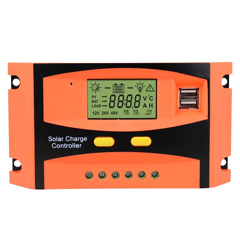 DAMUII BLS Solar Controller PWM System 10A 20A 30A 12V/24V Auto Battery System 5V USB Output Solar Panel PV Regulator
DAMUII BLS Solar Controller PWM System 10A 20A 30A 12V/24V Auto Battery System 5V USB Output Solar Panel PV Regulator