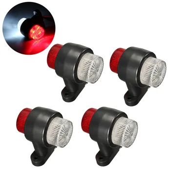 2/4pcs 12V 24V Car Truck 8 LED Double Side Marker Lights Red White Indicator Lamp For Trailer Lorry RV Caravan
2/4pcs 12V 24V Car Truck 8 LED Double Side Marker Lights Red White Indicator Lamp For Trailer Lorry RV Caravan