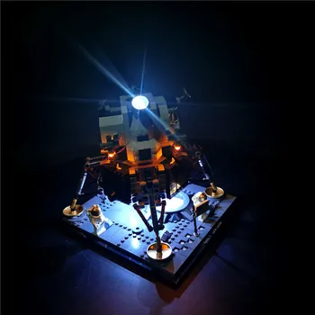 Lepining Building Blocks LED Light Up Kit For Creator Apollo 11 Lunar Lander Lighting Set Compatile With 10266 Toys for Children
Lepining Building Blocks LED Light Up Kit For Creator Apollo 11 Lunar Lander Lighting Set Compatile With 10266 Toys for Children