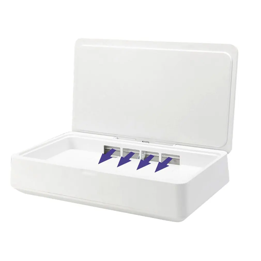 Multifunctional Mobile Phone Wireless Charger Disinfection Artifact Plastic Uv Sterilizer Nail Disinfection Box 1 Set
Multifunctional Mobile Phone Wireless Charger Disinfection Artifact Plastic Uv Sterilizer Nail Disinfection Box 1 Set
