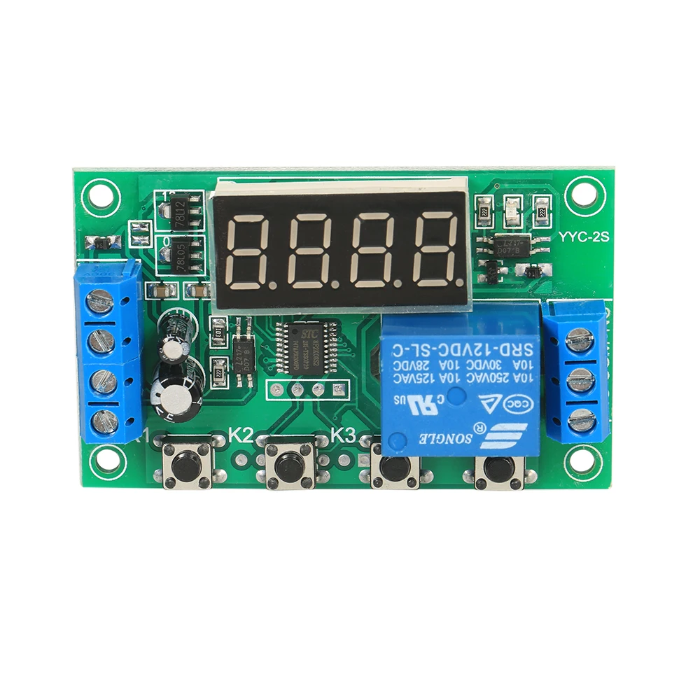 Docooler Timed Relay Module Dimmable LED Dimmer Control Switch Board DC 5V 5A for Water Pump Magnetic Valve
Docooler Timed Relay Module Dimmable LED Dimmer Control Switch Board DC 5V 5A for Water Pump Magnetic Valve