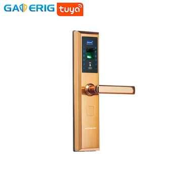 GATERIG Fingerprint Intelligent Lock Smart Password Unlock Rose Gold Silver Color for Hotel Open Door with IC Card
GATERIG Fingerprint Intelligent Lock Smart Password Unlock Rose Gold Silver Color for Hotel Open Door with IC Card