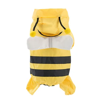 1pc Pet Raincoat Adorable Double Layer Bee Four-Legged Pet Supplies Rain Jacket Rainwear Raincoat For Puppy Dog
1pc Pet Raincoat Adorable Double Layer Bee Four-Legged Pet Supplies Rain Jacket Rainwear Raincoat For Puppy Dog