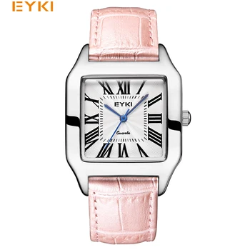 EYKI Women's Leather Watches Classic Design Rectangular Femal Waterproof Watches Ladies Spring Dress Wristwatch Christmas Gift 
EYKI Women's Leather Watches Classic Design Rectangular Femal Waterproof Watches Ladies Spring Dress Wristwatch Christmas Gift