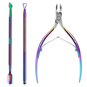 3pcs/set For Fingernail Durable Professional Cuticle Nipper Set Trimmer Nail Pusher Manicure Tool Scissor Stainless Steel Spoon
3pcs/set For Fingernail Durable Professional Cuticle Nipper Set Trimmer Nail Pusher Manicure Tool Scissor Stainless Steel Spoon