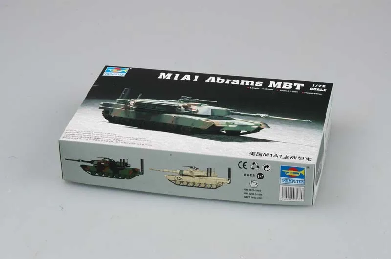 Trumpeter 1/72 07276 US M1A1 Abrams MBT Main Battle Tank Military Display Toy Plastic Assembly Building Model Kit
Trumpeter 1/72 07276 US M1A1 Abrams MBT Main Battle Tank Military Display Toy Plastic Assembly Building Model Kit