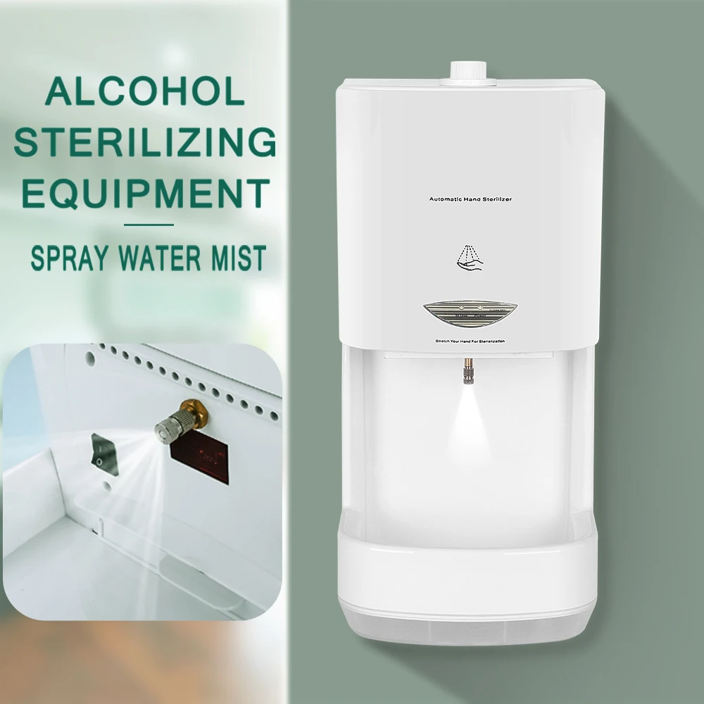 Automatic Hand Disinfectant Machine 2000ml Wall Mounted Touchless Mist Dispenser Alcohol Atomize Spray Sensor Public Hygiene
Automatic Hand Disinfectant Machine 2000ml Wall Mounted Touchless Mist Dispenser Alcohol Atomize Spray Sensor Public Hygiene