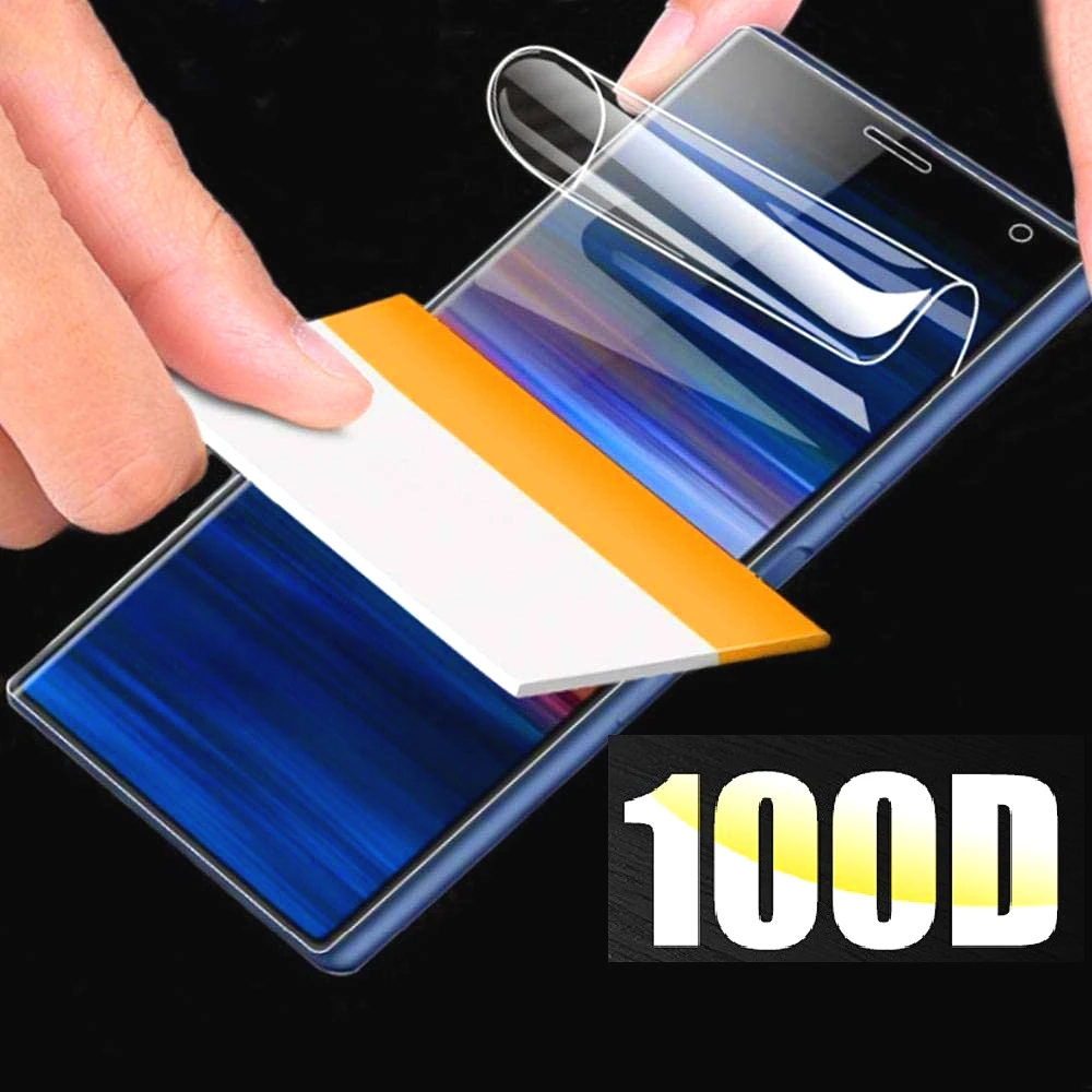 Гидрогелевая 3d-пленка с полным покрытием для SONY Xperia X XP XZ XZS XZ1 XZ2 XZ3 COMPACT PREMIUM XA XA1 PLUS