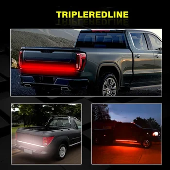60inch Tailgate Light Bar LED Strip Light Bar Triple Car Lights For Brake For Jeep Reversing Turning Auto Accessories Ceiling
60inch Tailgate Light Bar LED Strip Light Bar Triple Car Lights For Brake For Jeep Reversing Turning Auto Accessories Ceiling