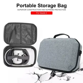 Protable VR Accessories For Oculus Quest 2 VR Headset EVA Hard Carrying Storage Box Case Bag Travel Carrying Anti-fall Case
Protable VR Accessories For Oculus Quest 2 VR Headset EVA Hard Carrying Storage Box Case Bag Travel Carrying Anti-fall Case