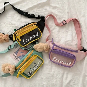 Summer Transparent Waist Bags for Women Fashion Letter Print Crossbody Shoulder Messenger Bag Female PVC Chest Bag Lady Handbag
Summer Transparent Waist Bags for Women Fashion Letter Print Crossbody Shoulder Messenger Bag Female PVC Chest Bag Lady Handbag