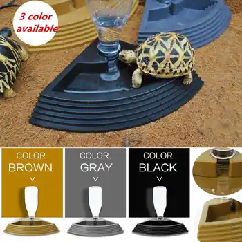 Pet Turtles Water Drinking Dish Bowl Feeder Tortoise Reptiles Cat Dog Water Pot Dispenser Feeding Supplies Black 450ml 
Pet Turtles Water Drinking Dish Bowl Feeder Tortoise Reptiles Cat Dog Water Pot Dispenser Feeding Supplies Black 450ml