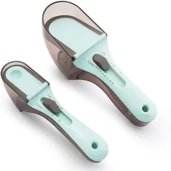 Newest Arrival 2Pcs/set Adjustable Measuring Spoon Precise Scale Home Baking Kitchen Gram Metering Tool
Newest Arrival 2Pcs/set Adjustable Measuring Spoon Precise Scale Home Baking Kitchen Gram Metering Tool