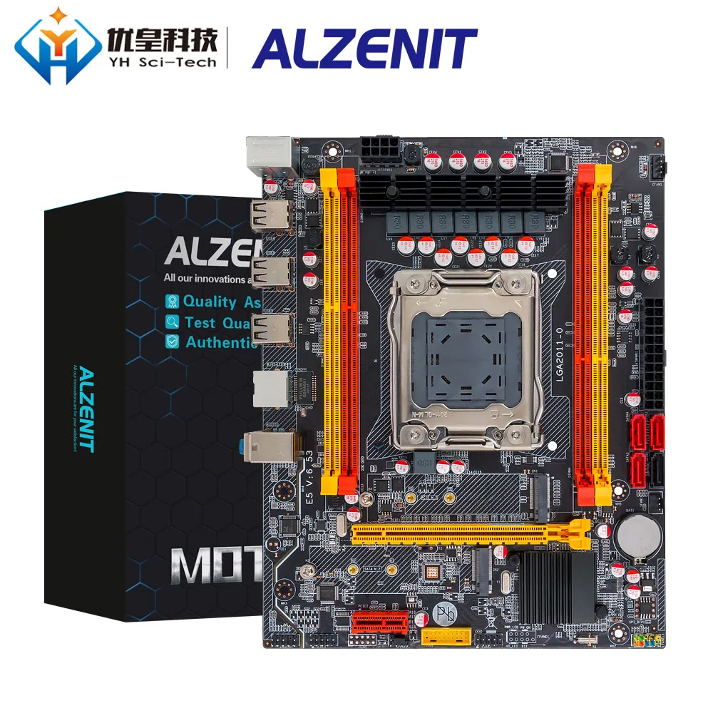 ALZENIT X79M-CD3 Intel X79 Motherboard LGA 2011 Xeon E5 Support ECC REG DDR3 128GB M.2 NVME NGFF SATA3.0 M-ATX Server Mainboard
ALZENIT X79M-CD3 Intel X79 Motherboard LGA 2011 Xeon E5 Support ECC REG DDR3 128GB M.2 NVME NGFF SATA3.0 M-ATX Server Mainboard