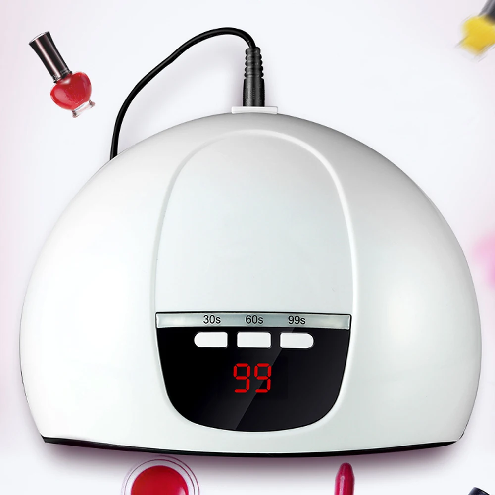 45W UV Lamp Nail Dryer With 15 Leds Portable UV Nail Machine 3 Time Settings Infrared Induction Lamp Quickly Dry Curing Lamp
45W UV Lamp Nail Dryer With 15 Leds Portable UV Nail Machine 3 Time Settings Infrared Induction Lamp Quickly Dry Curing Lamp